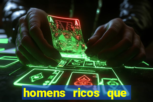 homens ricos que querem bancar whatsapp 2024